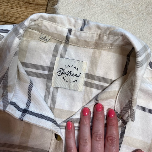 Jachs Girlfriend Women's Plaid Soft Flannel Shirt - Picture 8 of 9